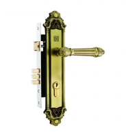 Khóa Huy Hoàng tay gạt HCR 8526  CỬA GỖ Đại