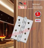 Bản lề lá Inox 304 4 Inch dày 2.5mm hiệu Nikkei