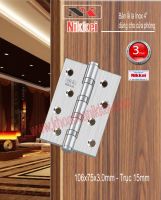 Bản lề lá Inox 304 cao cấp nhập khẩu nikkei dày 3.0mm cho cửa sổ hiệu Nikkei