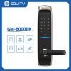 Khóa cửa chính hãng nhập khẩu Hàn quốc Vân tay kèm điều khiển từ xa Remote Khóa cửa điện tử vân tay Solity GP-4000BK - anh 1