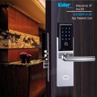 KHÓA ĐIỆN TỬ CAO CẤP INOX304 MỞ BẰNG ĐIỆN THOẠI THÔNG MINH KOLER-GERMANY KL9792APP-H1-SS