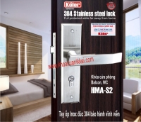Khóa cửa cao cấp Koler CỬA PHÒNG ( INOX đúc ) HMA-S2 Mirror
