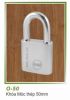 khóa cầu treo kospi 5.0 mm/ làm chìa khóa chủ master key dùng để khoá nhà cửa hoặc kho xưởng công trình - anh 1